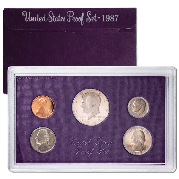 1987-S U.S. Mint Clad Proof Set