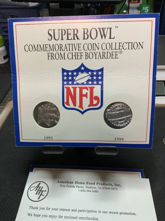 1993-1994 Commemorative Super Bowl Coins