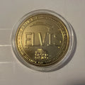 1999 Grand Casino Elvis Presley Viva Las Vegas Gold Plated Collector's Coin