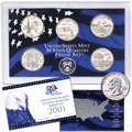 2001-S U.S. Mint Statehood Quarters Clad Proof Set