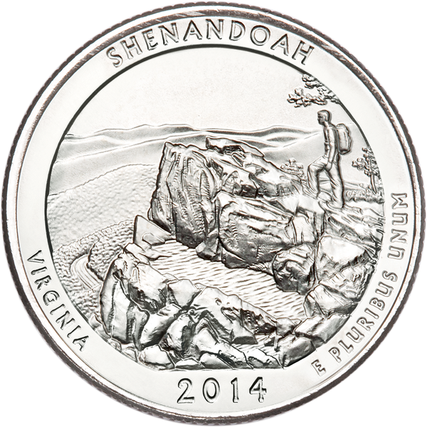 2014-D Shenandoah National Park Quarter