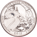 2015-D Blue Ridge Parkway Quarter