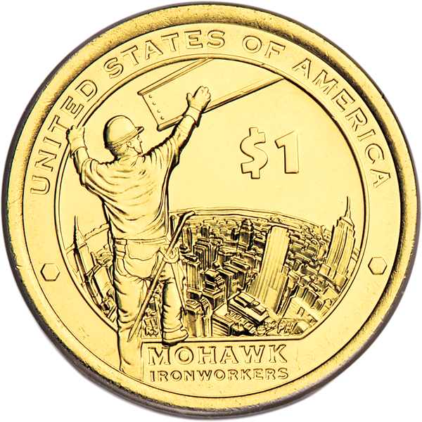 2015-P&D   Native American Dollar