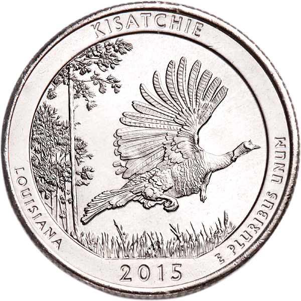 2015-P-D Kisatchie National Forest Quarter