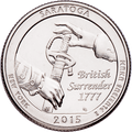 2015-D Saratoga National Historical Park Quarter