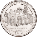 2016-P Harpers Ferry National Historical Park Quarter