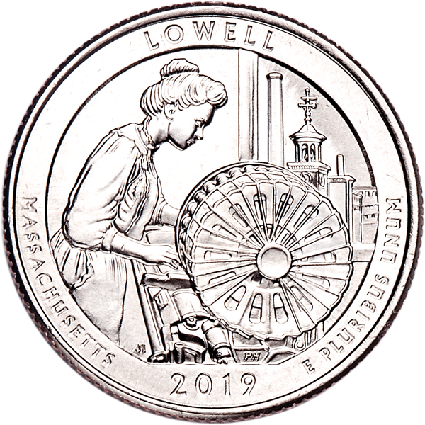 2019-D Lowell National Historical Park Quarter