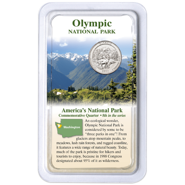 2011 Olympic National Park Quarter in Showpak