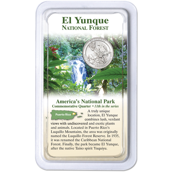 2012 El Yunque National Forest Quarter in Showpak