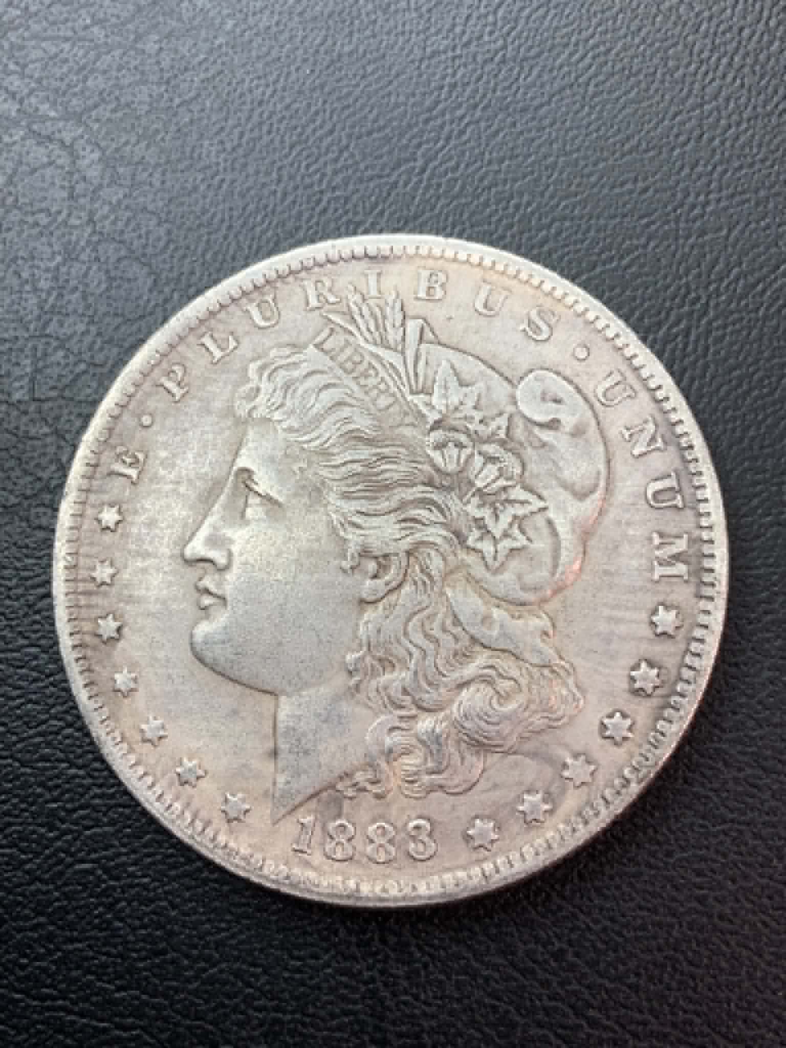 1883-S Morgan dollar